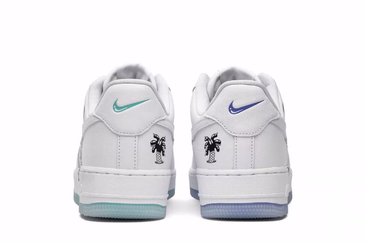 Steven Harrington x Nike Air Force 1 Low Flyleather QS Earth Day, view 7