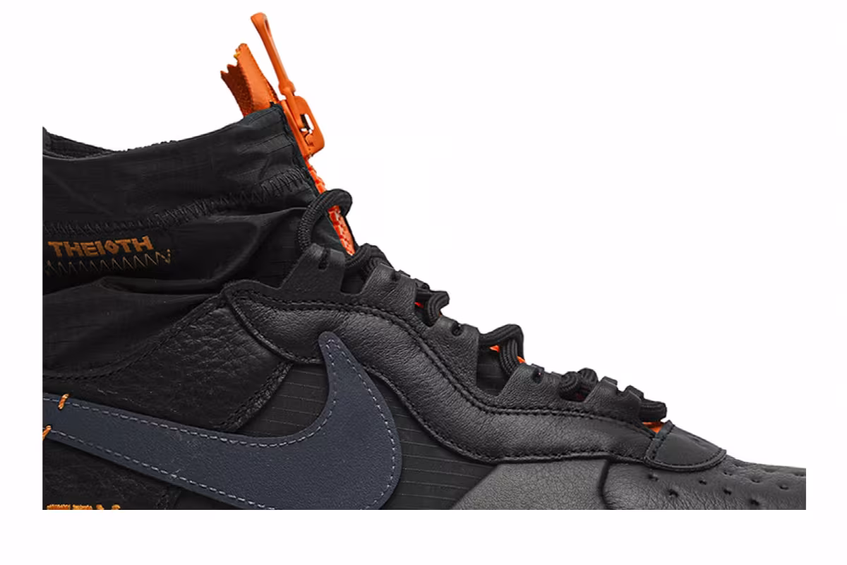 Gore-Tex x Nike Air Force 1 High WTR Black, view 3