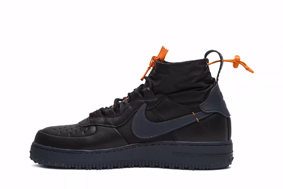 Gore-Tex x Nike Air Force 1 High WTR Black, view 4