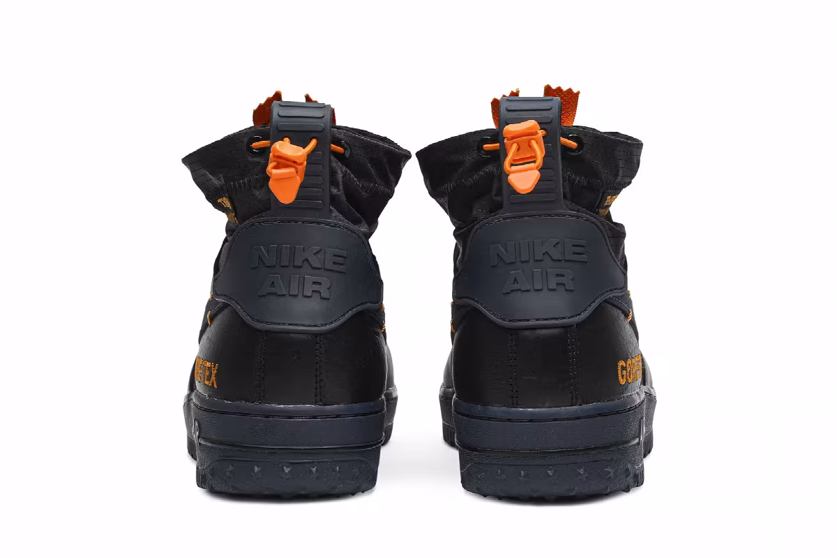 Gore-Tex x Nike Air Force 1 High WTR Black, view 7