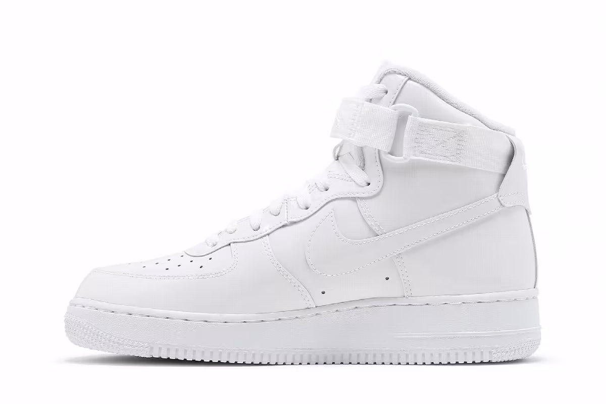 Nike Air Force 1 High QS Sheed Triple White, view 4