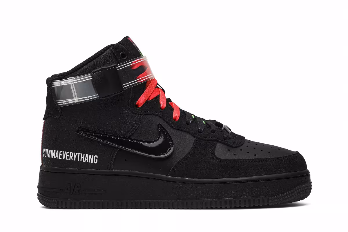 Lauren Halsey x Nike Air Force 1 High LE ALL FOR 1 - LA, view 2