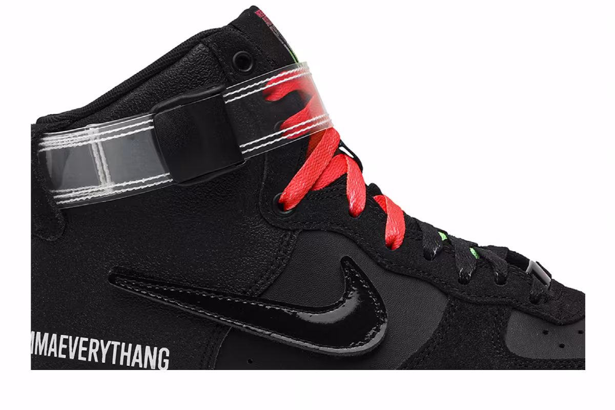 Lauren Halsey x Nike Air Force 1 High LE ALL FOR 1 - LA, view 3