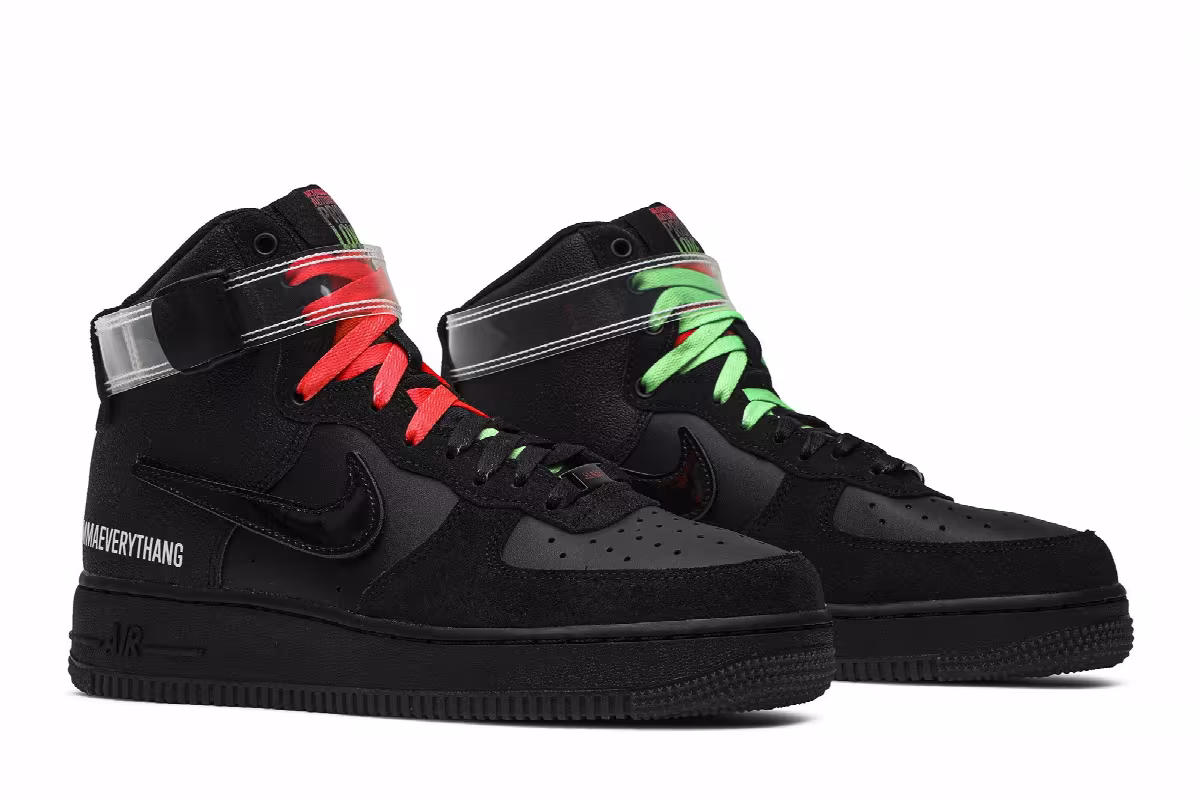 Lauren Halsey x Nike Air Force 1 High LE ALL FOR 1 - LA, view 9