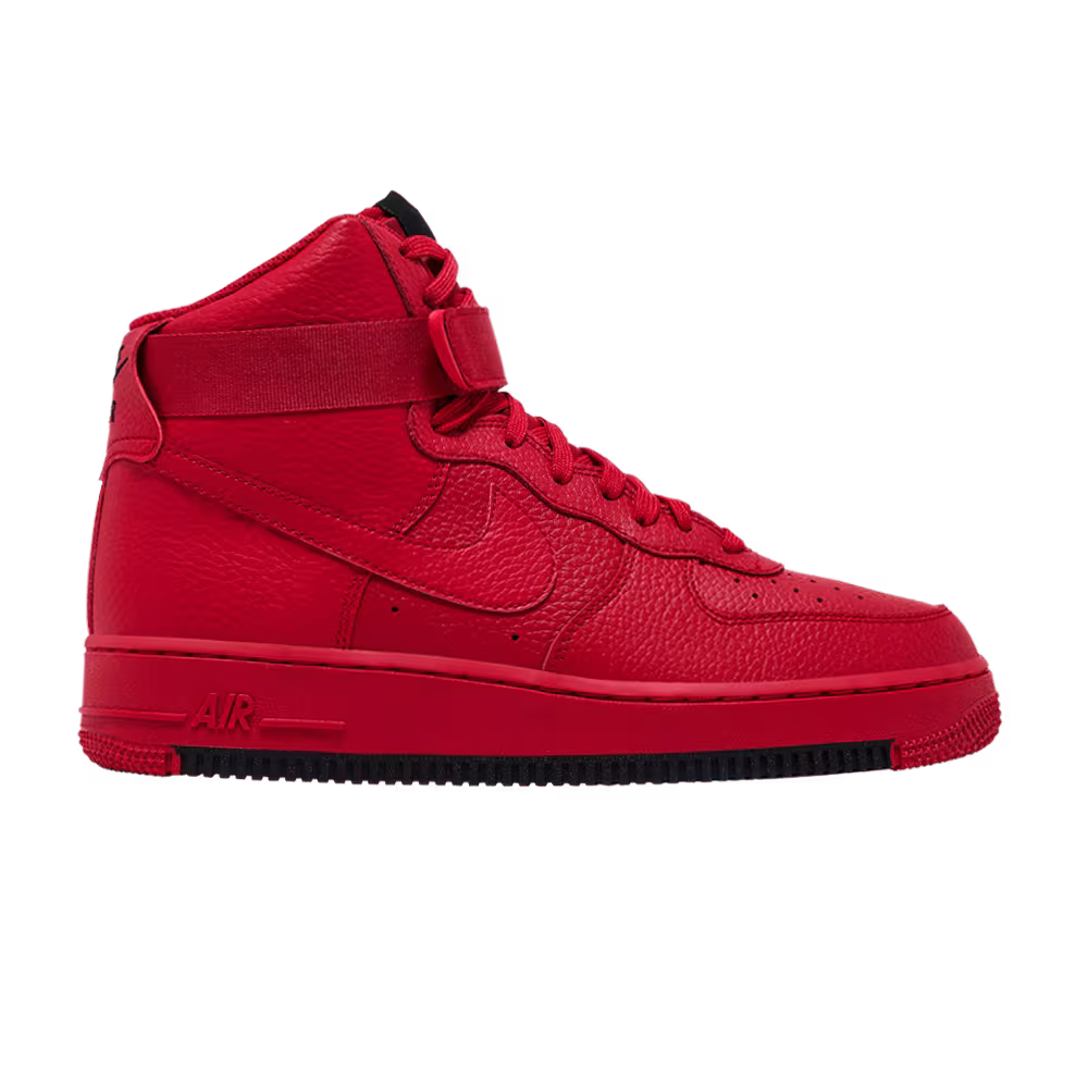 Nike Air Force 1 High University Red Black
