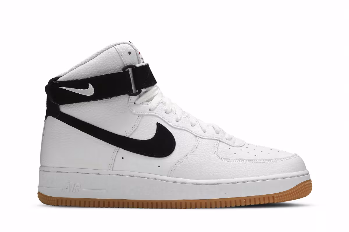 Nike Air Force 1 High 07 White Gum, view 2