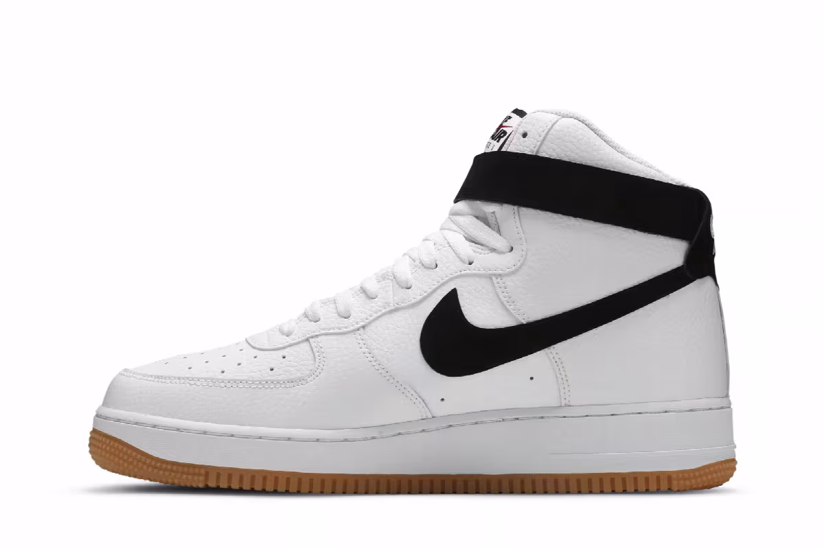 Nike Air Force 1 High 07 White Gum, view 4