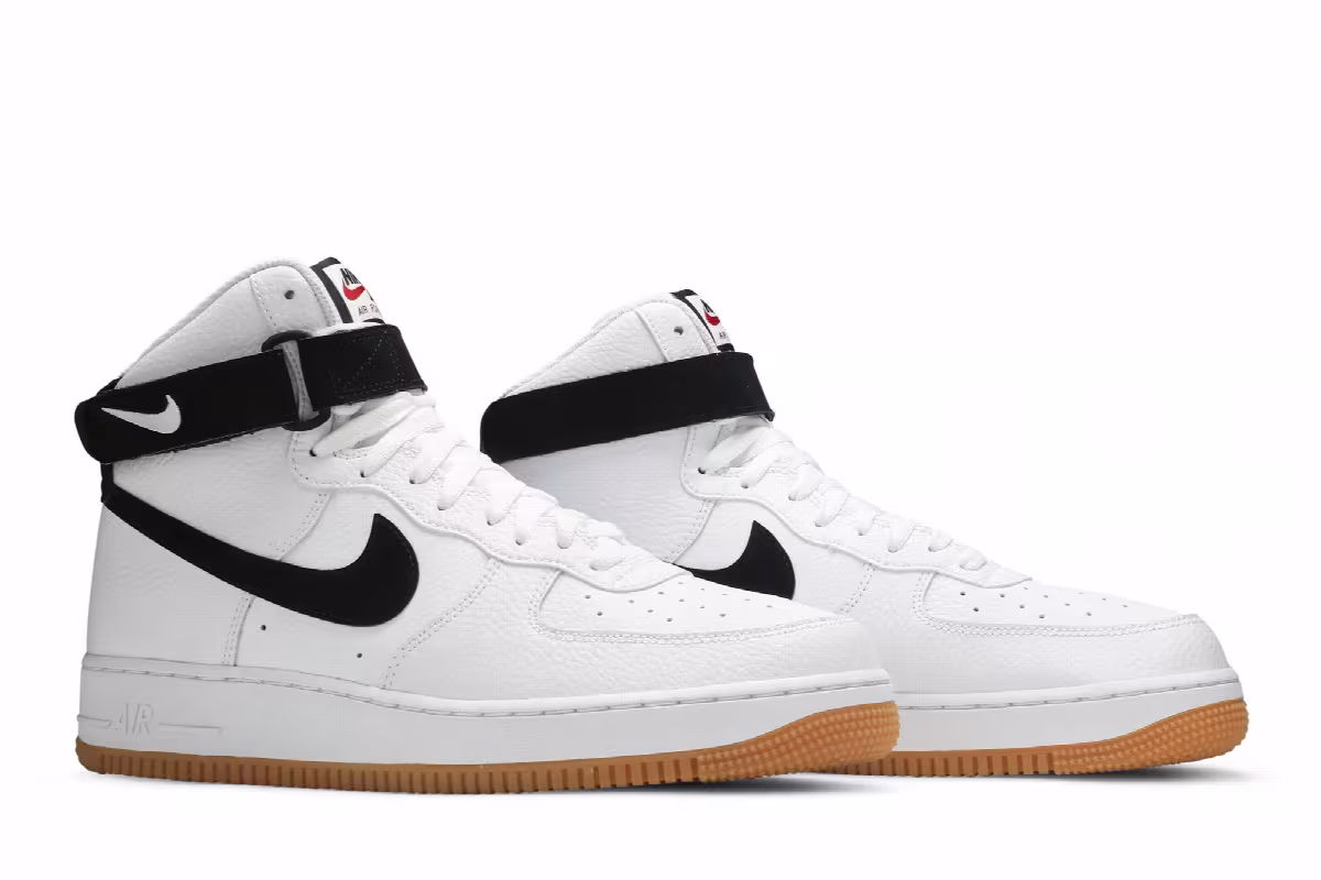 Nike Air Force 1 High 07 White Gum, view 9