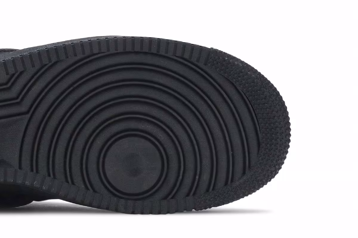 Nike Air Force 1 Low Removable Swoosh - Black Gold, view 6