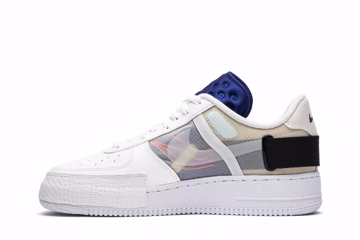 Nike Air Force 1 Low Drop Type Summit White, view 4