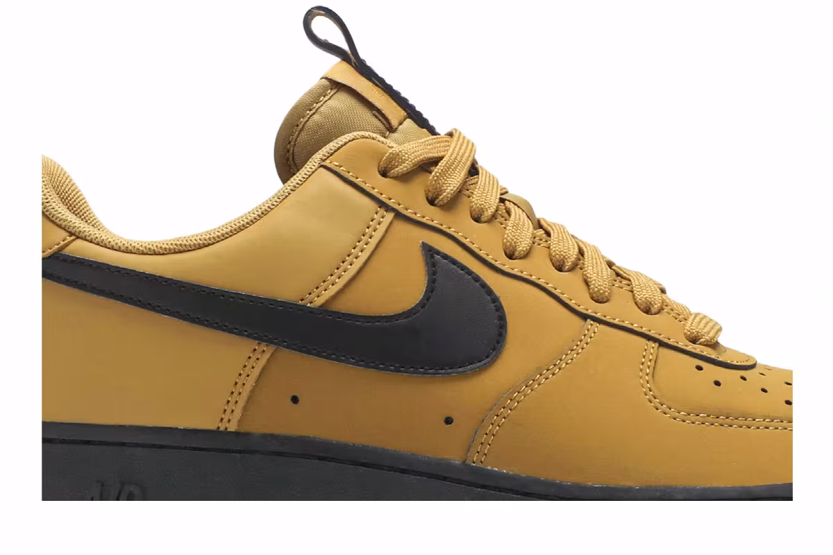 Nike Air Force 1 Low Wheat Black, view 3