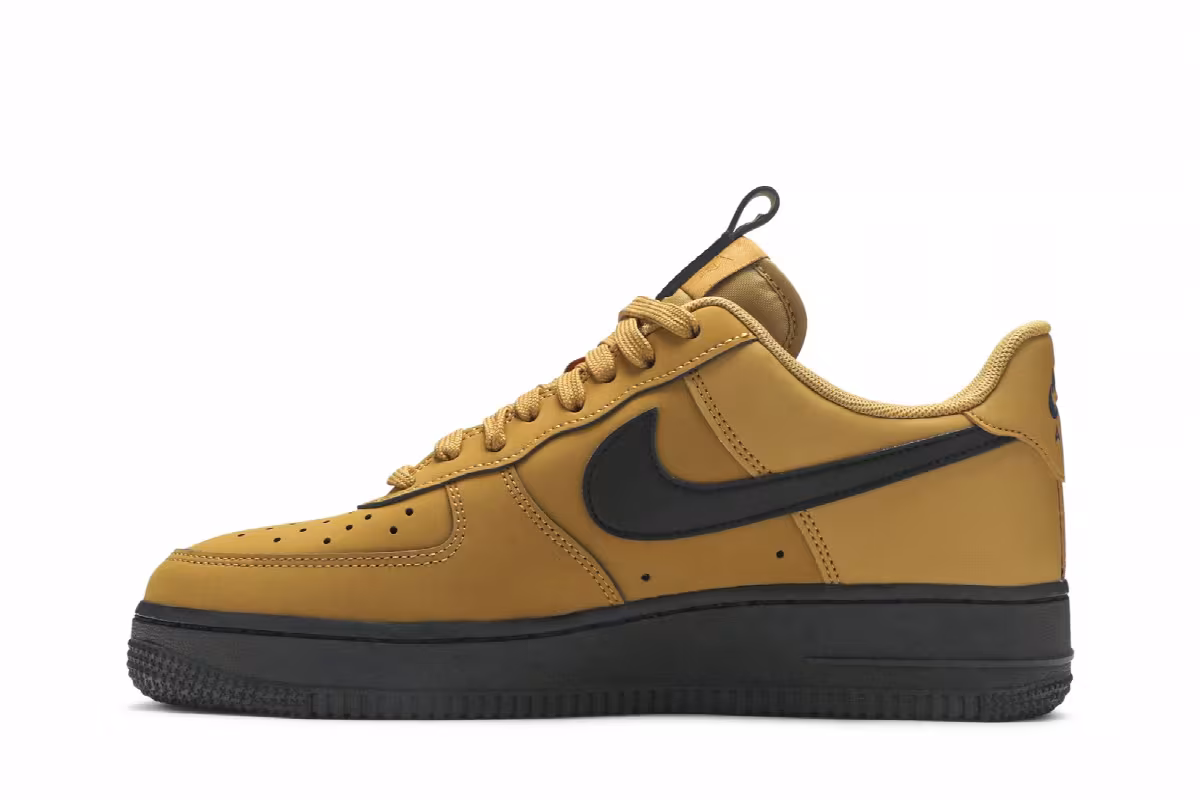 Nike Air Force 1 Low Wheat Black, view 4