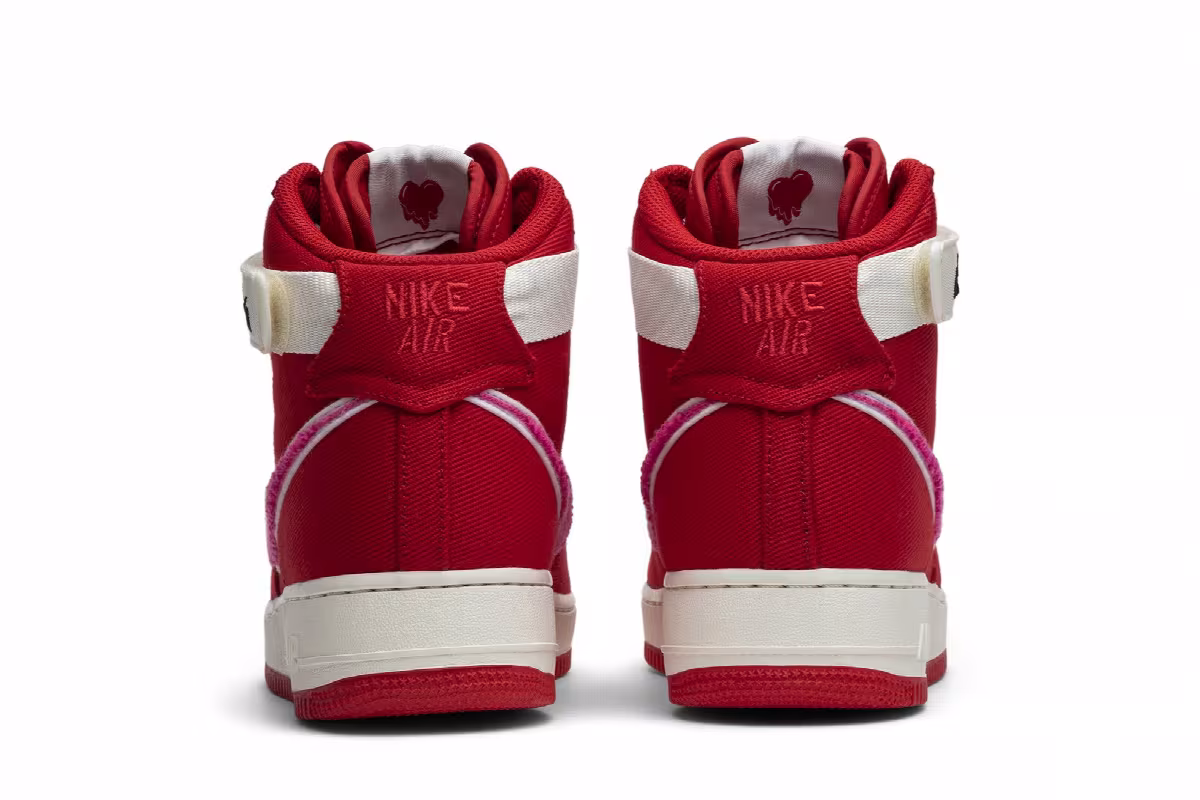 Emotionally Unavailable x Nike Air Force 1 High Heart, view 7