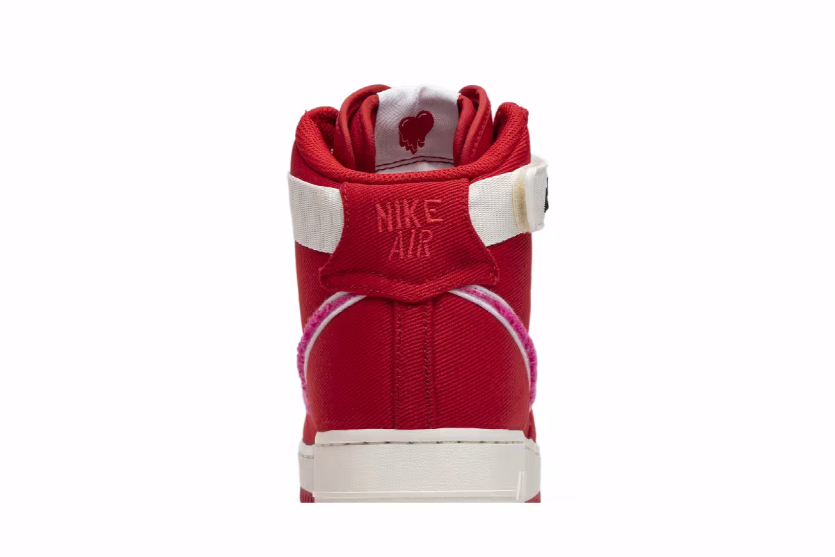 Emotionally Unavailable x Nike Air Force 1 High Heart, view 8
