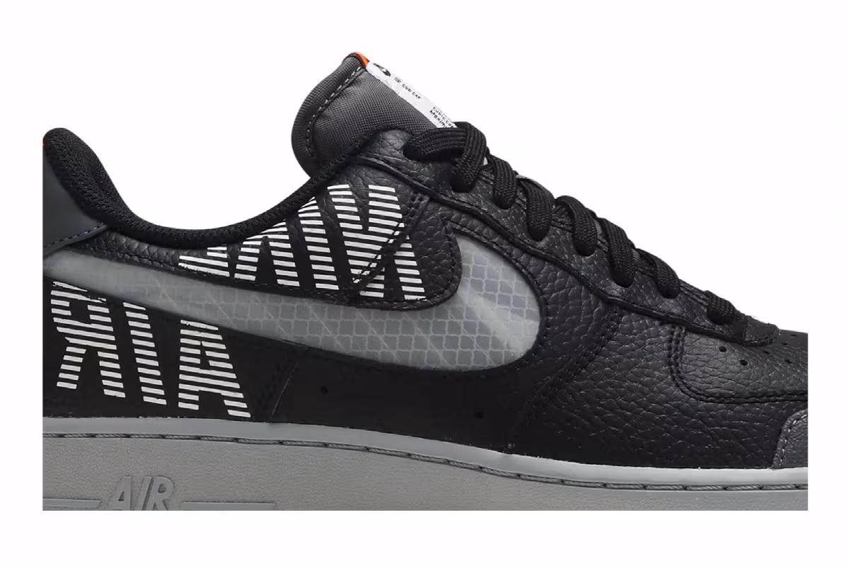 Nike Air Force 1 Low Under Construction - Black, view 3