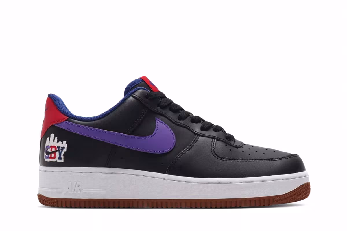 Nike Air Force 1 Low Shibuya - Black, view 2