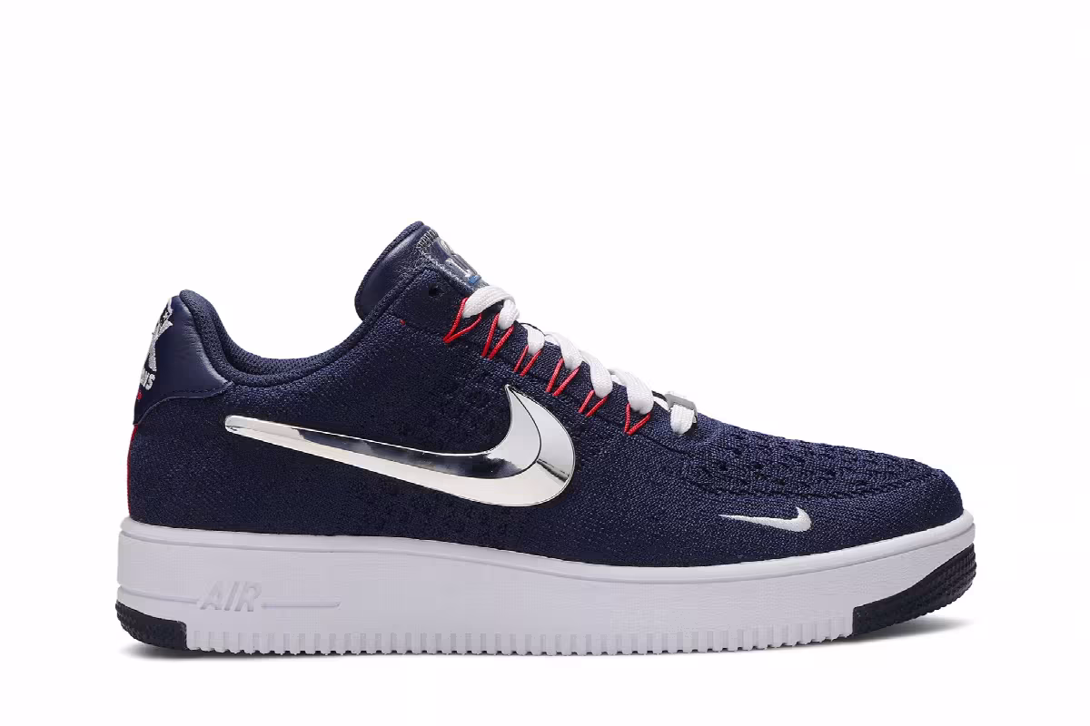Patriots x Nike Air Force 1 Low Ultra Flyknit 6X Champs, view 2