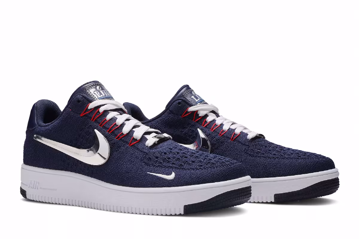 Patriots x Nike Air Force 1 Low Ultra Flyknit 6X Champs, view 9