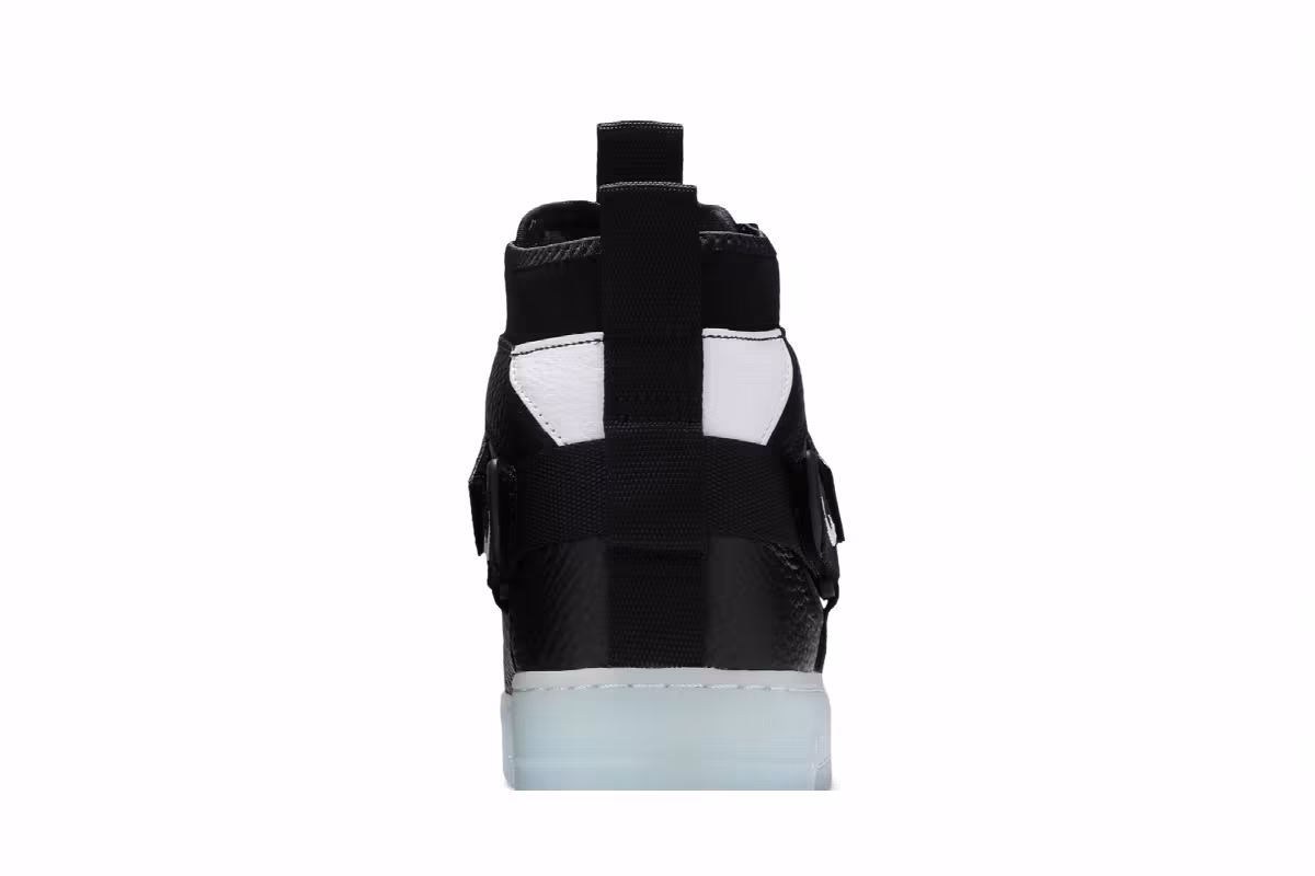 Nike Air Force 1 Mid Utility Black Half Blue, view 8