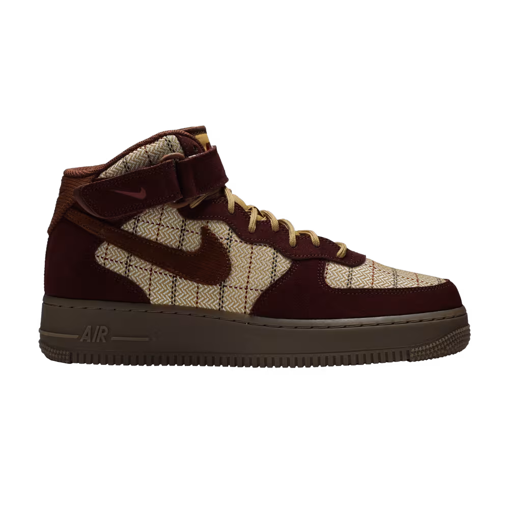 Nike Air Force 1 Mid Gum Dark Brown