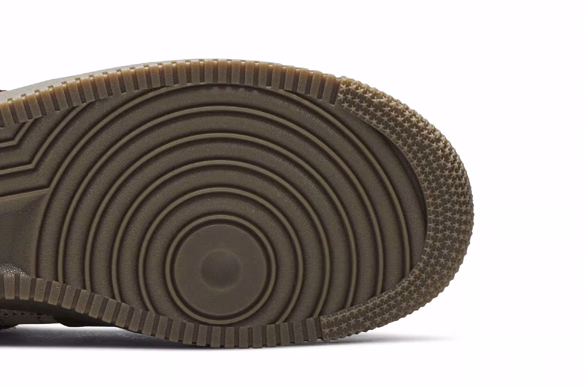 Nike Air Force 1 Mid Gum Dark Brown, view 6