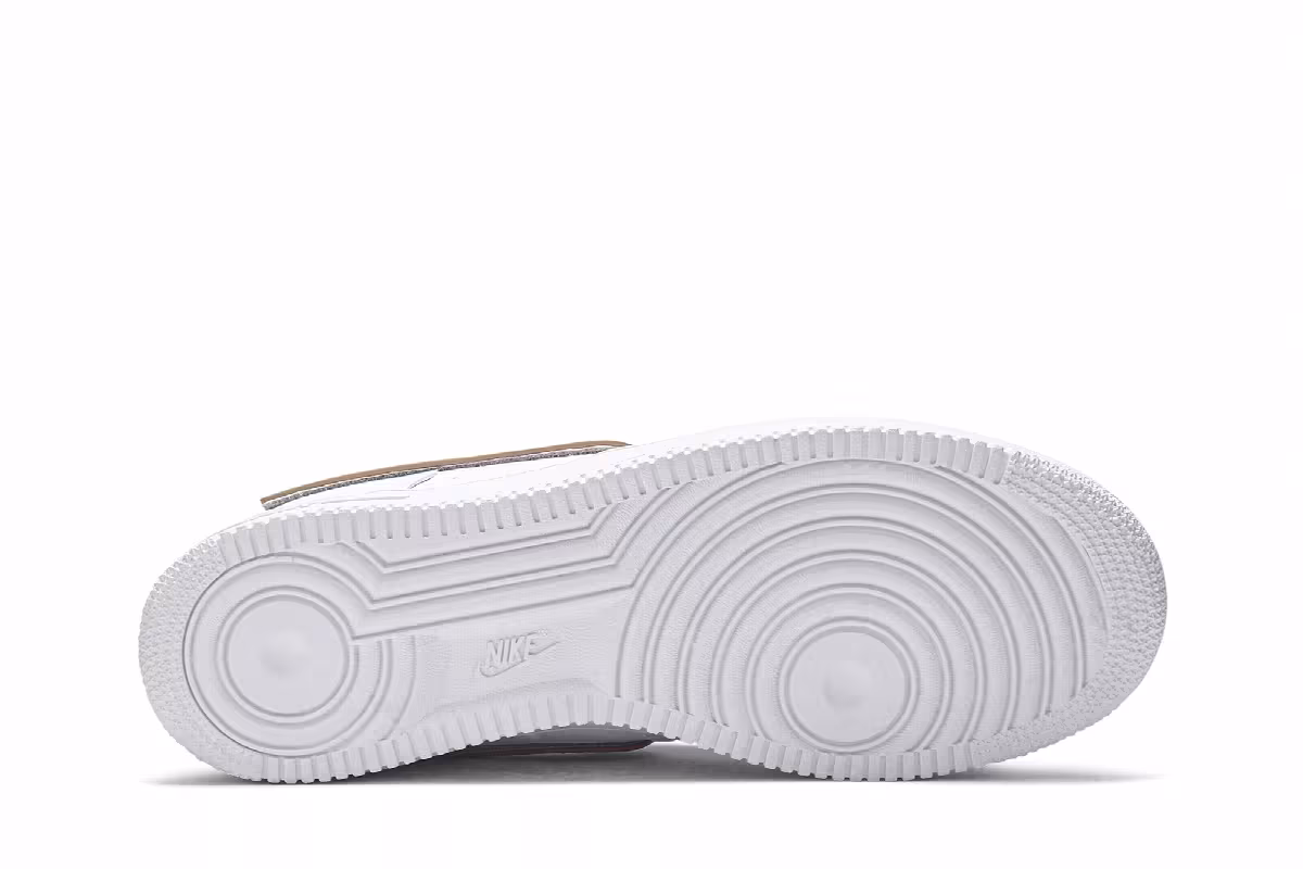 Nike Air Force 1 Low Removable Swoosh - White Vachetta, view 5