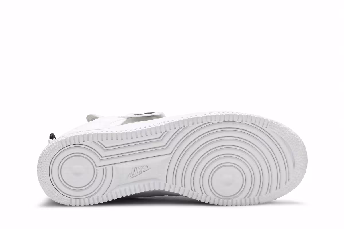Nike Air Force 1 Utility White Black, view 5