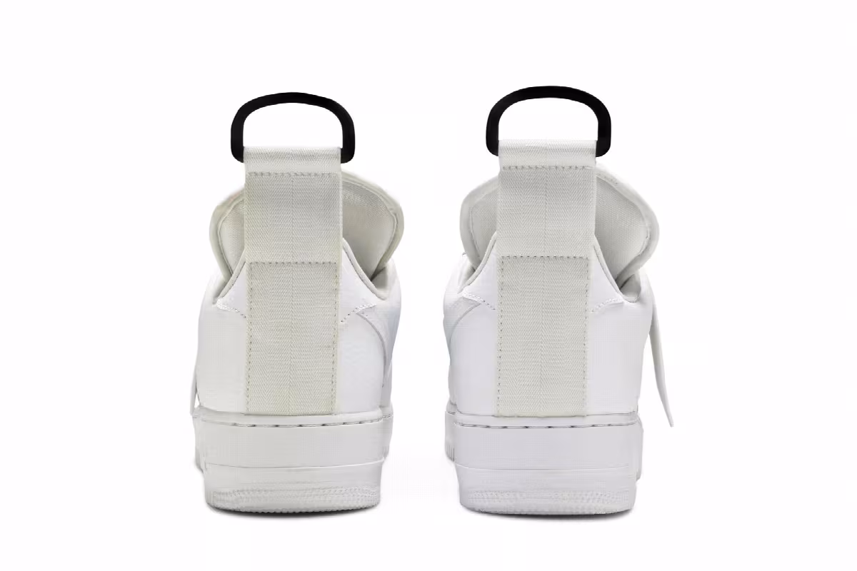 Nike Air Force 1 Utility White Black, view 7