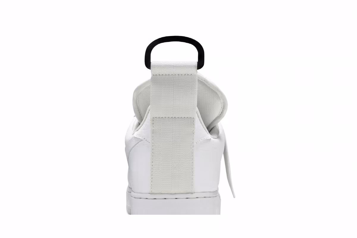 Nike Air Force 1 Utility White Black, view 8