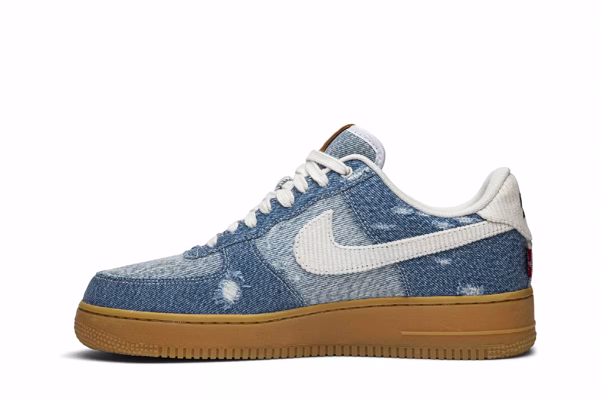 Levi's x Air Force 1 Low Nike By You, view 4