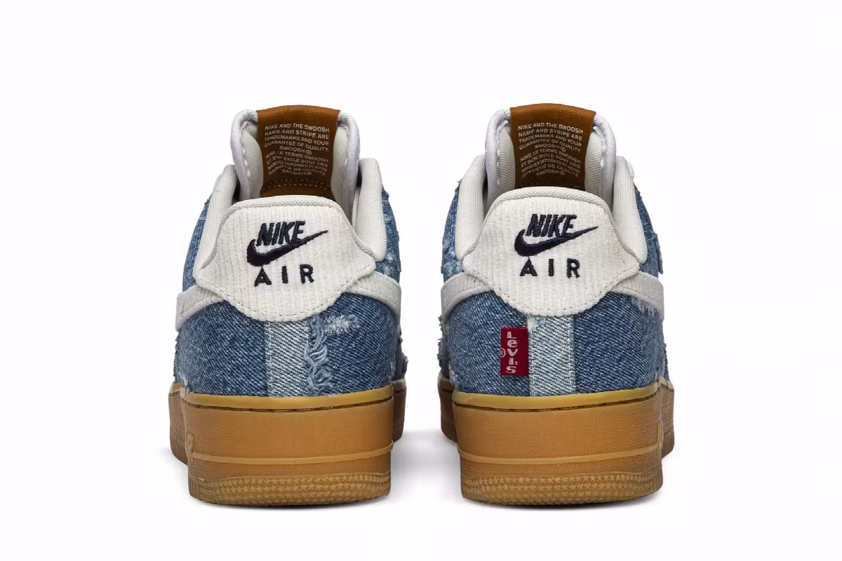 Levi's x Air Force 1 Low Nike By You, view 7