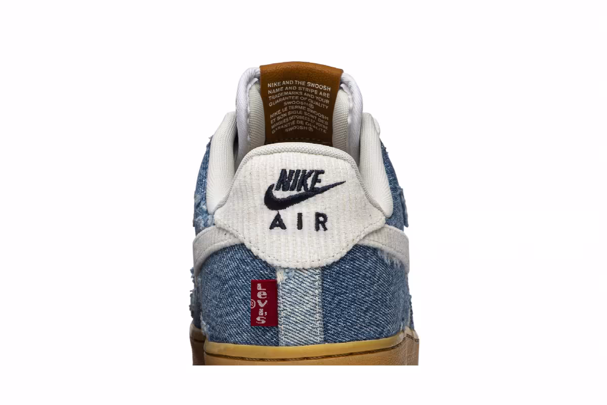 Levi's x Air Force 1 Low Nike By You, view 8