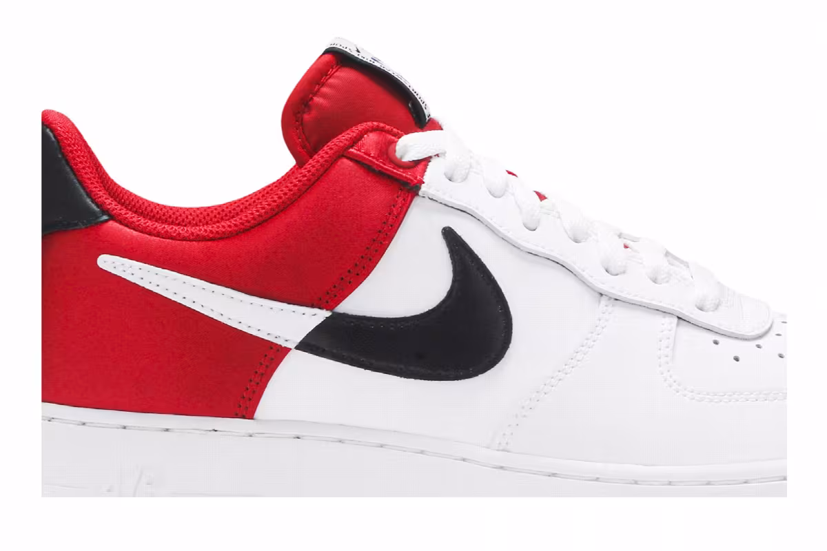 NBA x Nike Air Force 1 Red, view 3