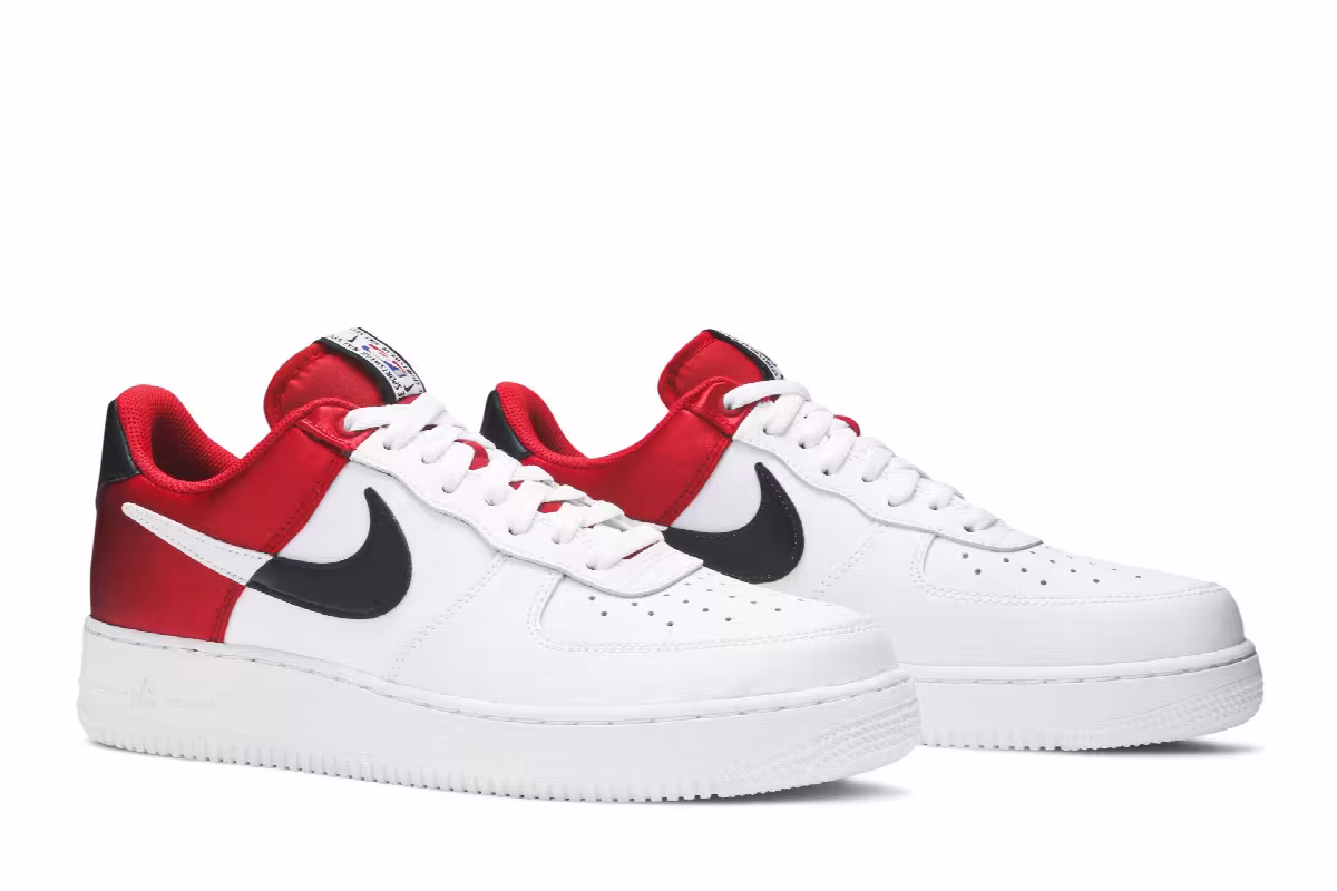 NBA x Nike Air Force 1 Red, view 9