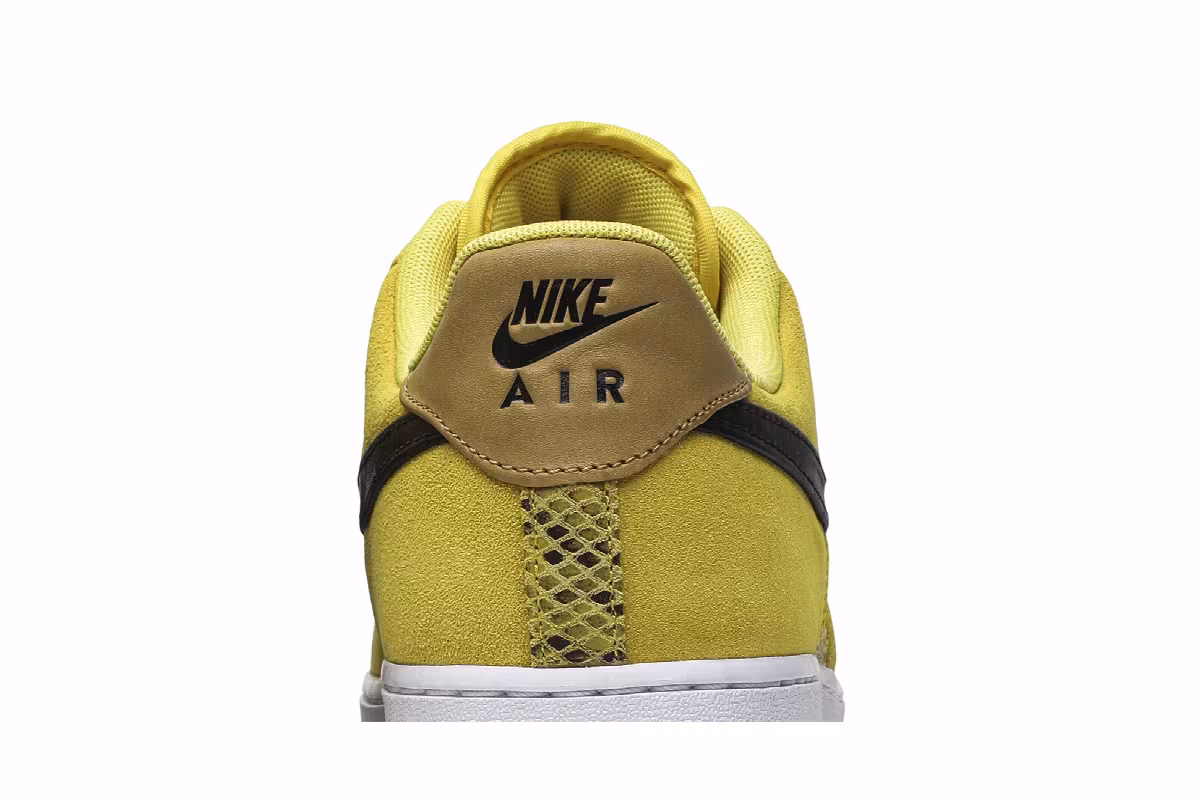 Nike Air Force 1 Low Yellow Snakeskin, view 8