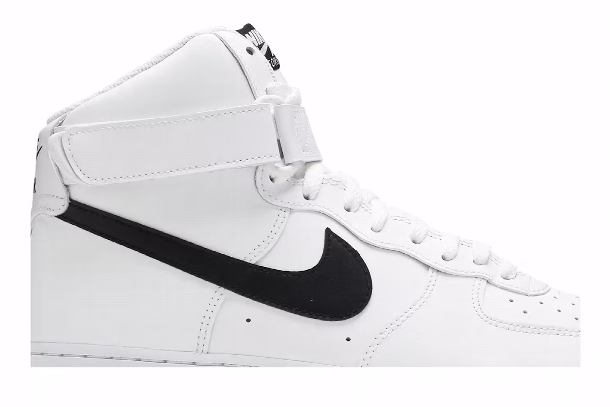 Nike Air Force 1 High White Black, view 3