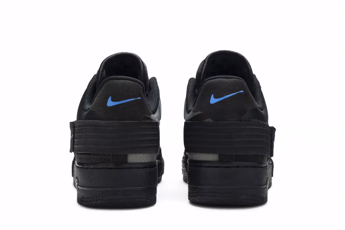 Nike Air Force 1 Type Black Photo Blue, view 7