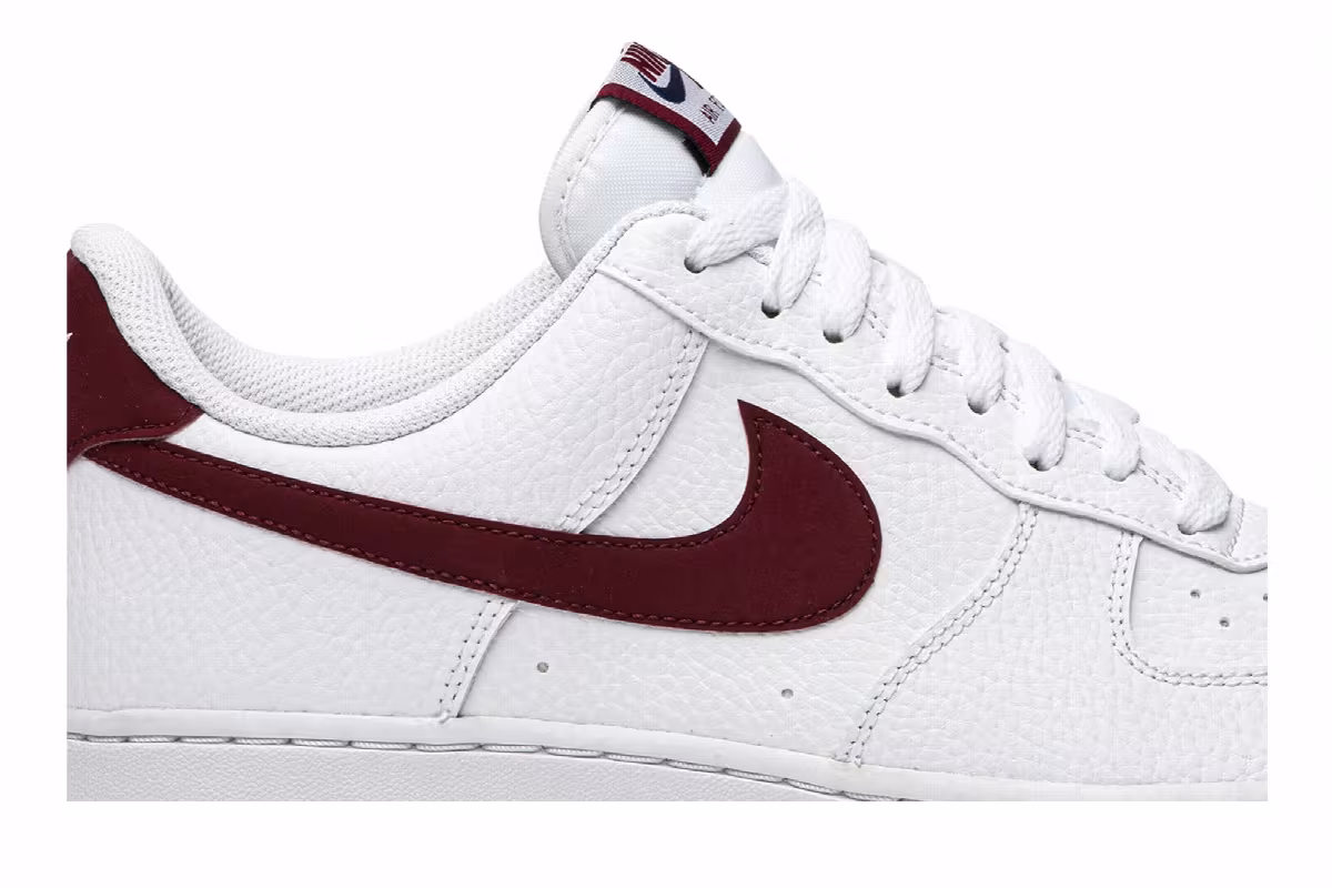 Nike Air Force 1 Low Team Red Gum, view 3