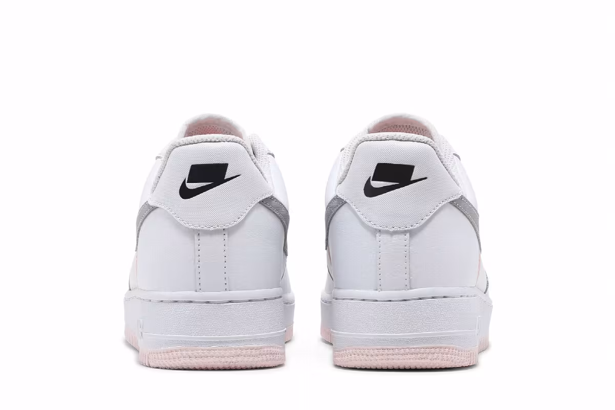 Nike Air Force 1 Low Transparent White Grey, view 7