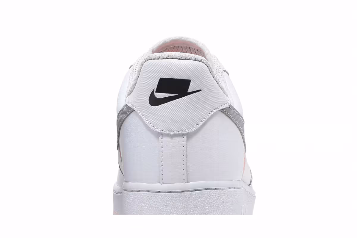 Nike Air Force 1 Low Transparent White Grey, view 8