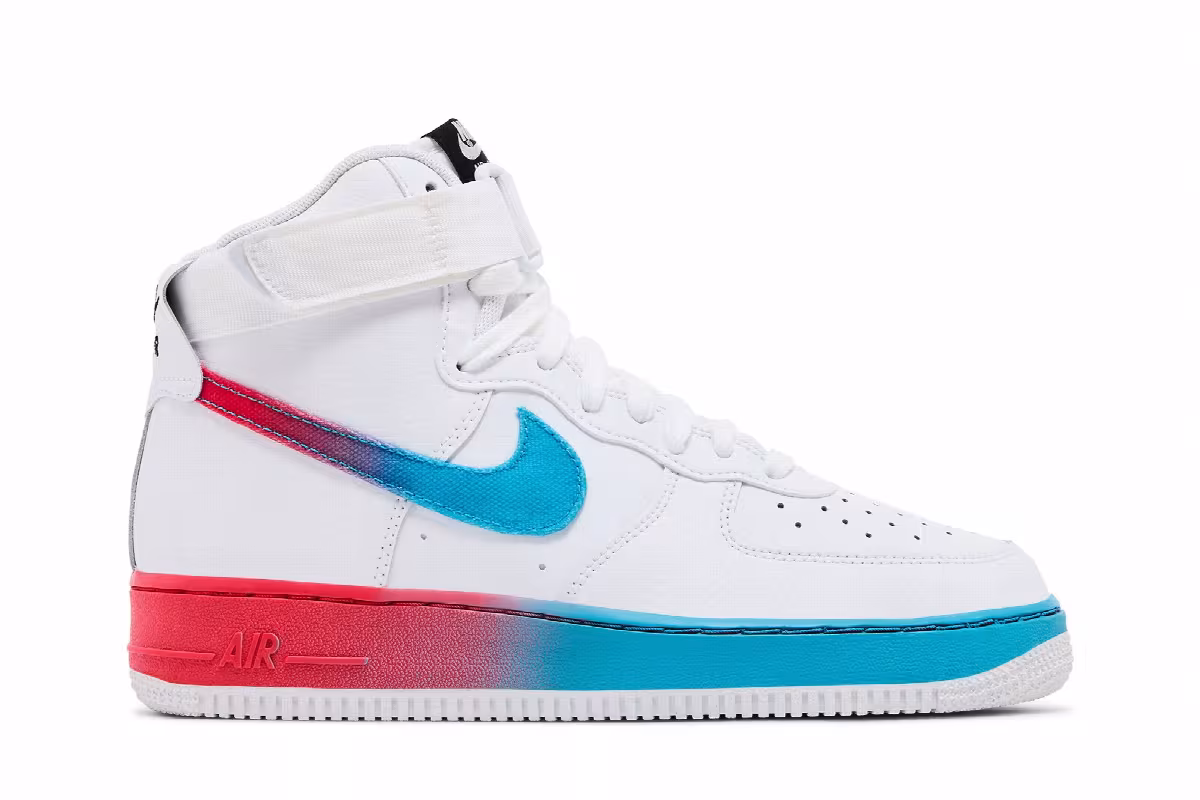 Nike Air Force 1 High 07 LV8 Blue Ember Glow, view 2