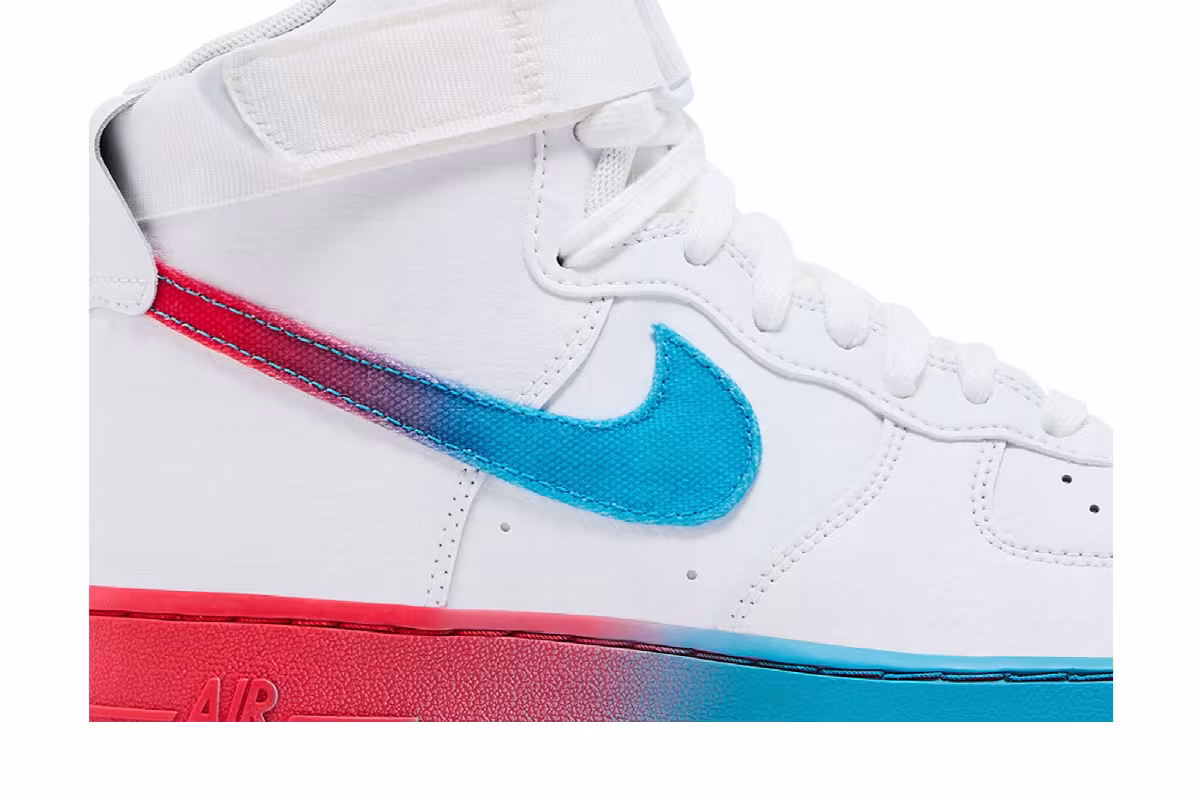 Nike Air Force 1 High 07 LV8 Blue Ember Glow, view 3