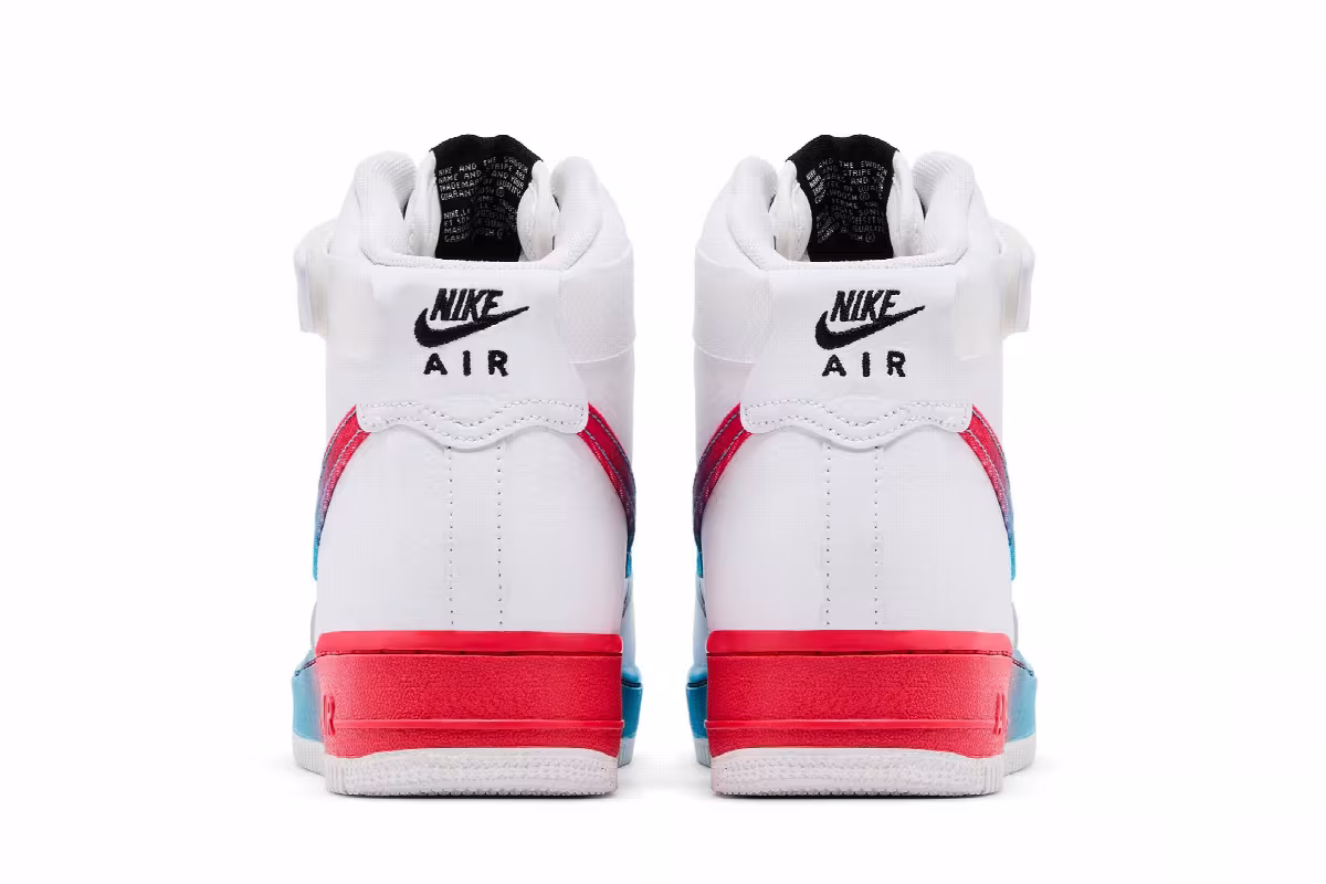 Nike Air Force 1 High 07 LV8 Blue Ember Glow, view 7