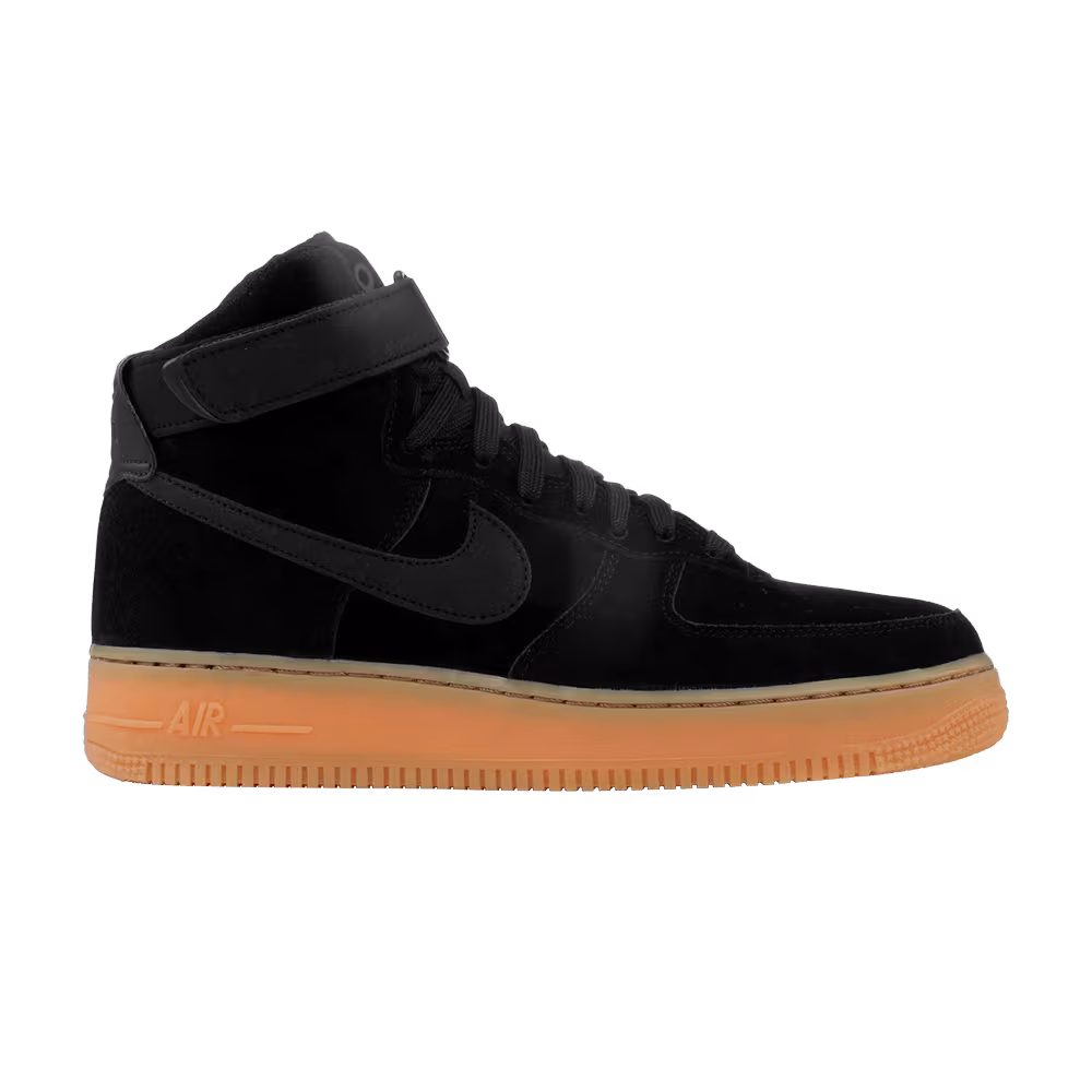 Nike Air Force 1 High 07 LV8 Suede Black Gum