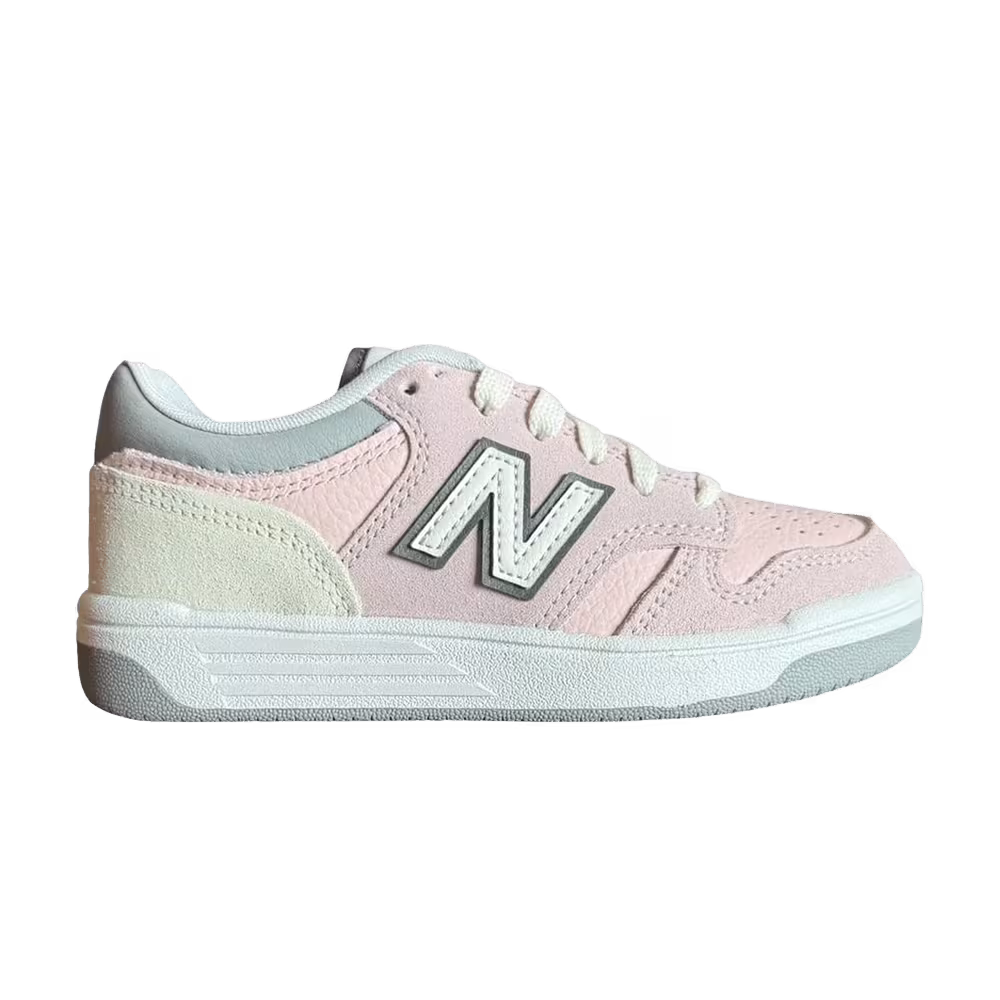 New Balance 480 Little Kid White Twilight Haze