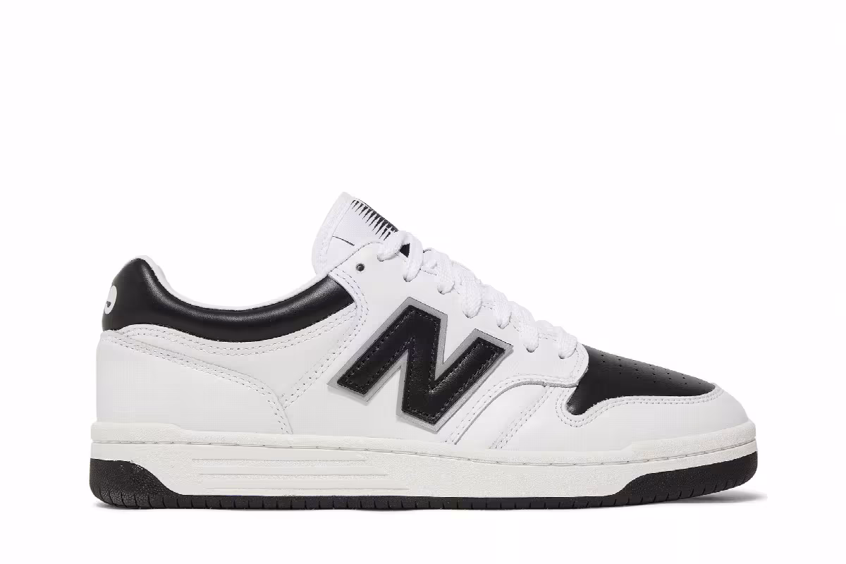 Junya Watanabe MAN x New Balance 480 eYe - White Black, view 2
