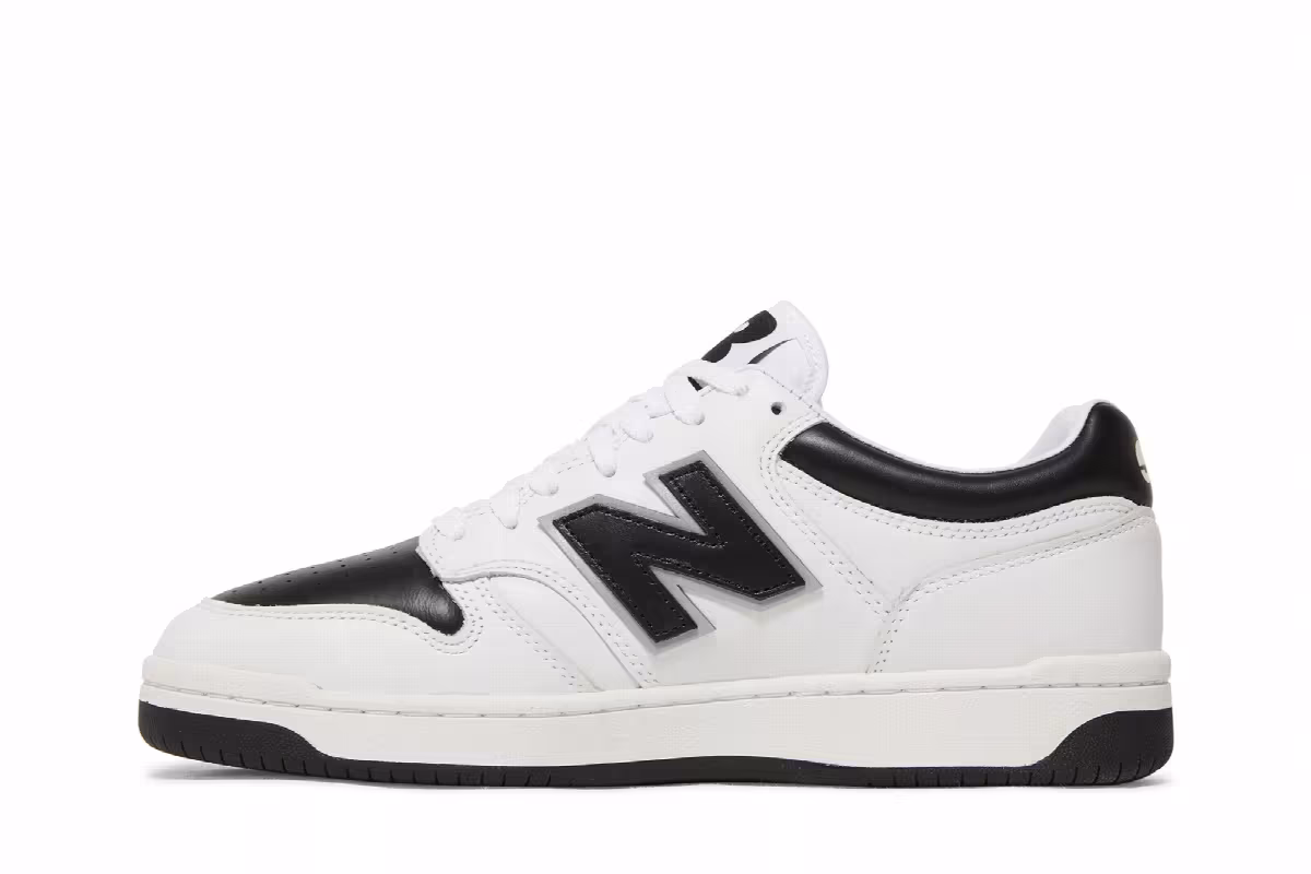 Junya Watanabe MAN x New Balance 480 eYe - White Black, view 4
