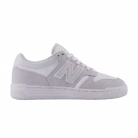 New Balance 480 Big Kid 'White Grey'