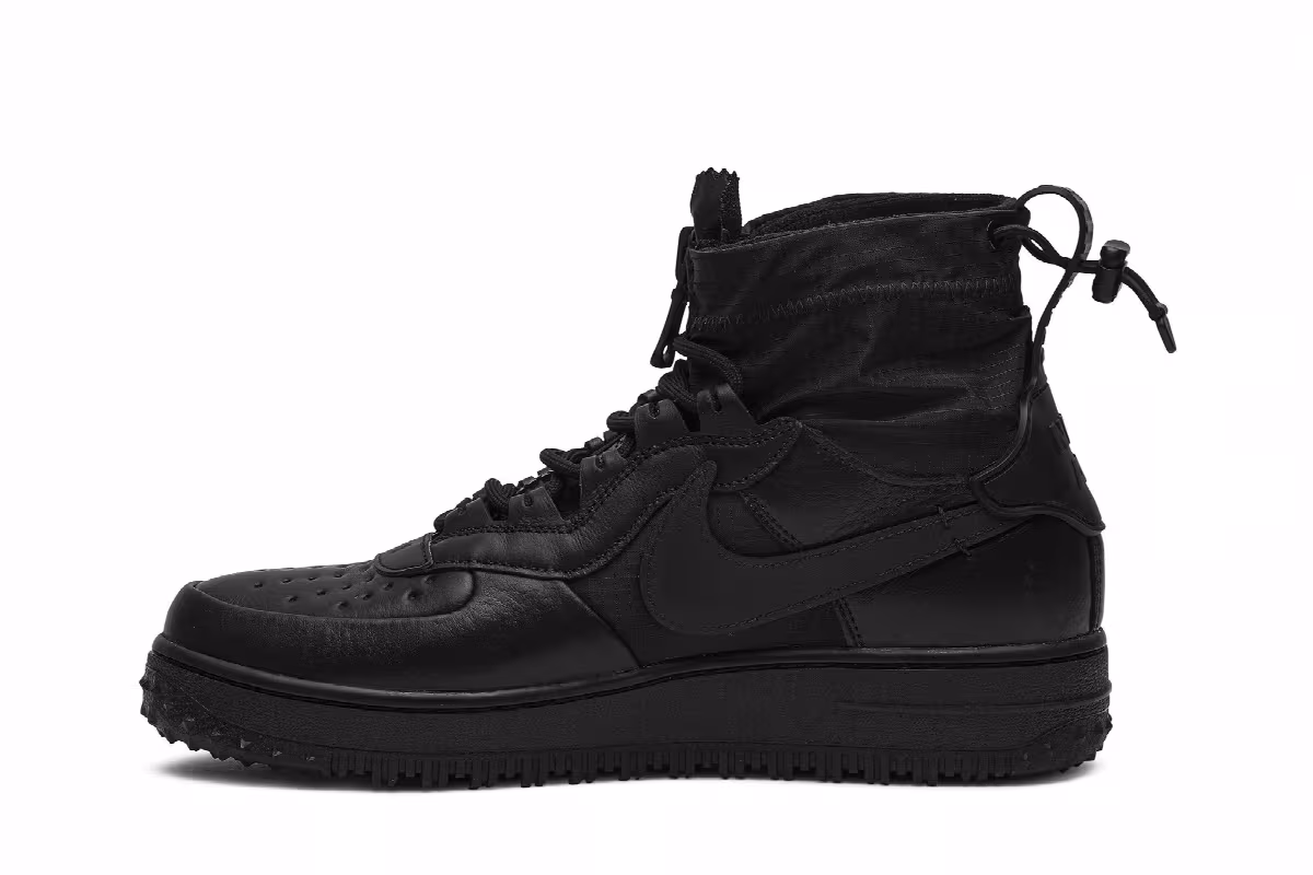 Gore-Tex x Nike Air Force 1 High Triple Black, view 4