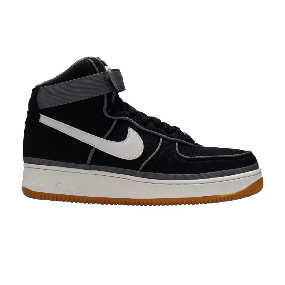 Nike Air Force 1 High 07 LV8 Black Orange Gum